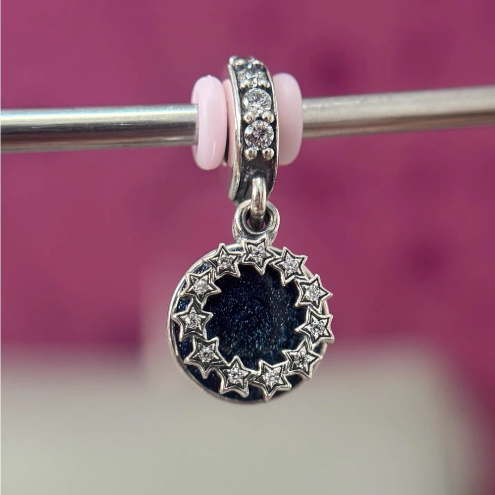 Authentic Pandora star galaxy charm